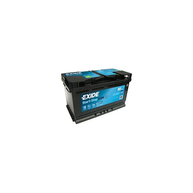 Batería Start-Stop AGM 80Ah 800EN 315x175x190