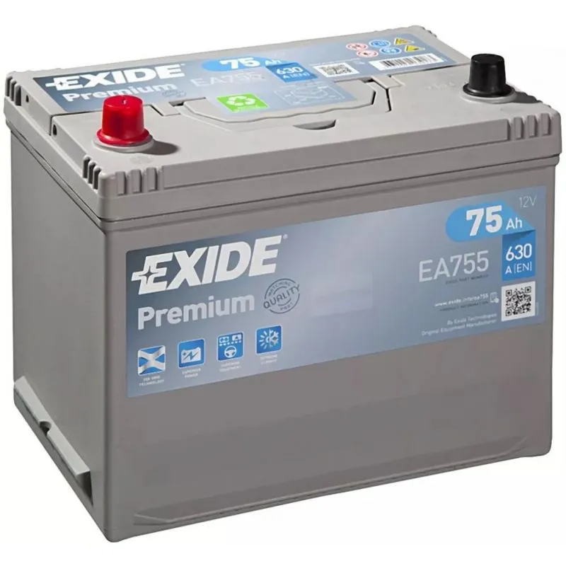 Bateria Exide Premium EA755