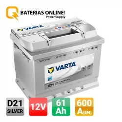Bateria Varta D21 61Ah