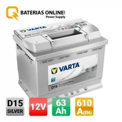 Bateria Varta D15 63Ah