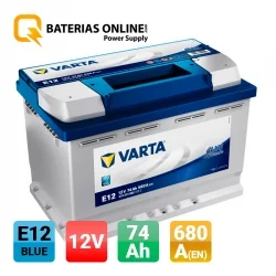 Bateria Varta E12 74Ah