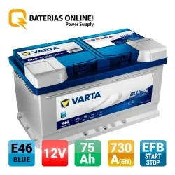 Bateria Varta E46 75Ah