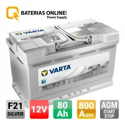 Bateria Varta F21 80Ah
