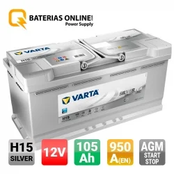 Bateria Varta H15 105Ah