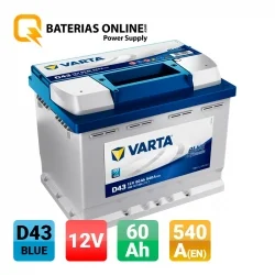 Bateria Varta D43 60Ah