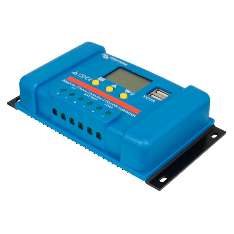 Controlador Victron BlueSolar PWMLCD & USB 12/24V 10A