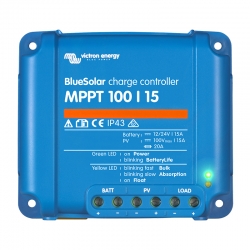 Controlador de Carga Victron BlueSolar MPPT 100/15