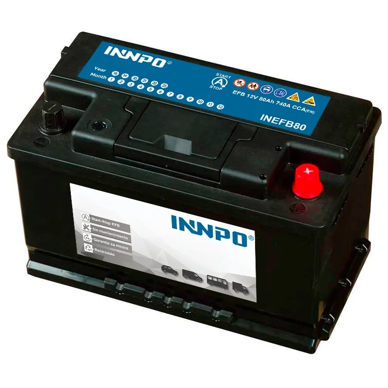 Bateria INNPO EFB 80Ah
