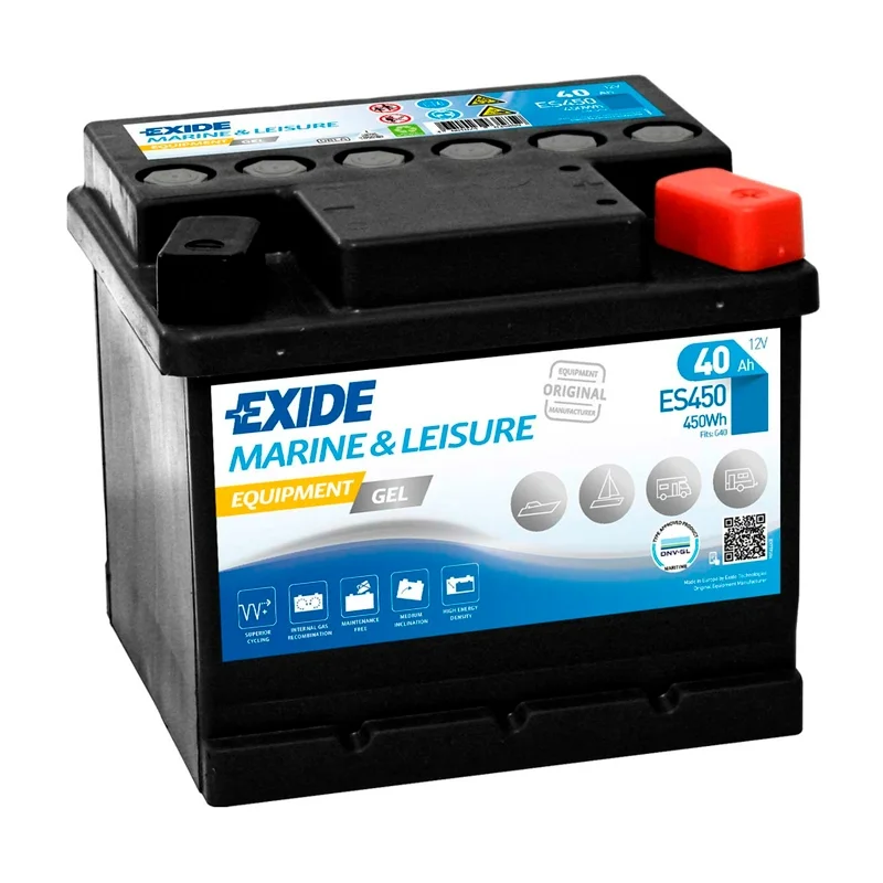 Bateria Exide ES450 GEL 40Ah