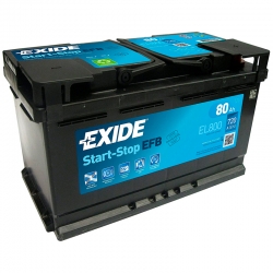 Bateria Exide EL800 80Ah
