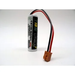 Bateria Lítio CS1W-BAT01 (Pilha + Conector) PLC 3.6V 2700mAh
