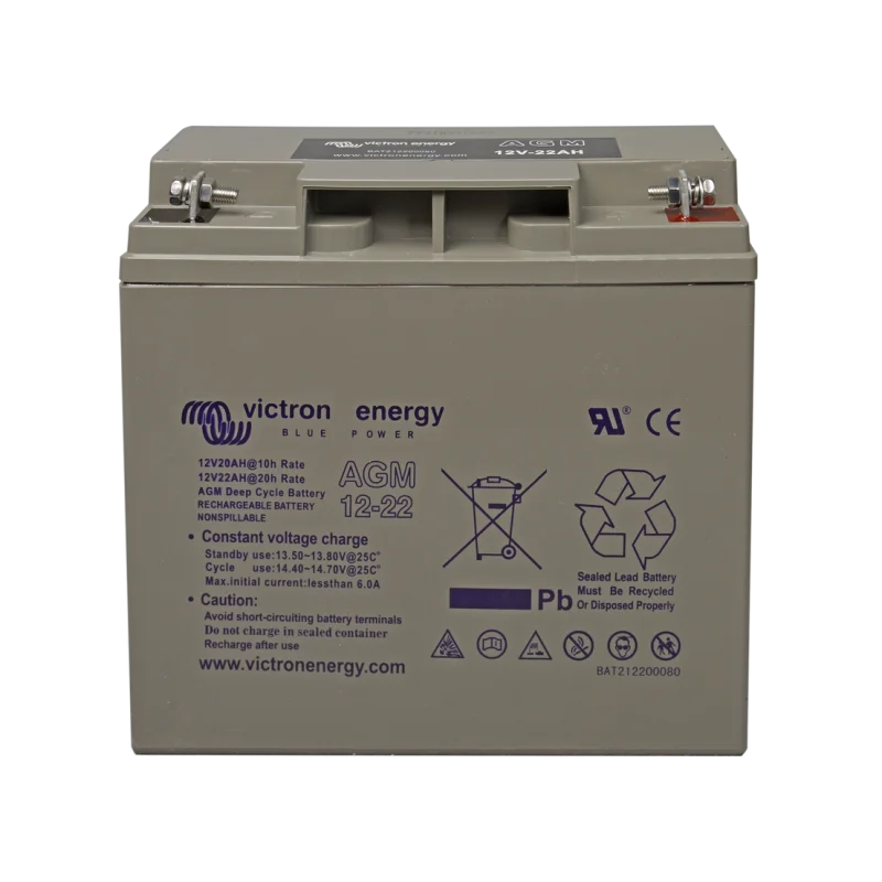 Bateria de Chumbo-Ácido AGM 12V 22Ah Victron Cíclico