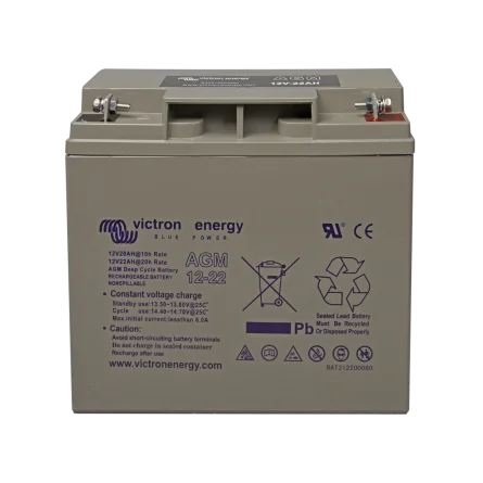 Bateria de Chumbo-Ácido AGM 12V 22Ah Victron Cíclico