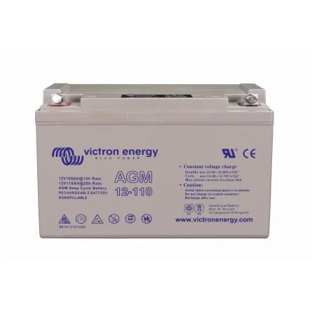 Bateria de Chumbo-Ácido AGM 12V 110Ah Victron Cíclica