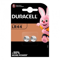 Pilhas Duracell LR44