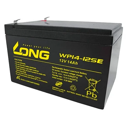 Bateria de Chumbo-Ácido AGM 12V 14Ah LONG WP14-12SE
