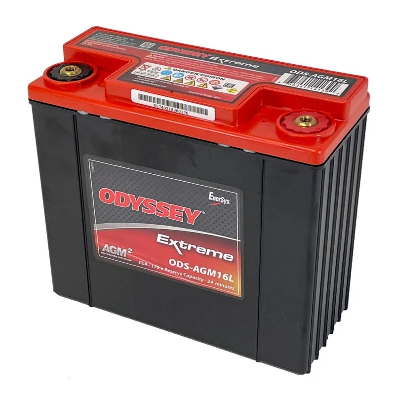 Bateria de Chumbo AGM 12V 16Ah EnerSys Odyssey ODS-AGM16L PC680 para Booster