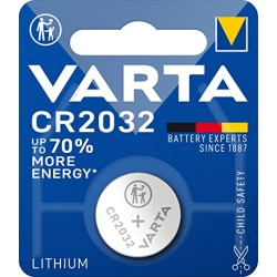 Pilhas Botão Lítio Varta CR2032 (1 Unidade)