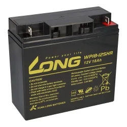 Bateria de Chumbo-Ácido AGM 12V 18Ah LONG WP18-12SHR
