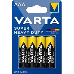VARTA Super Heavy Duty AAA LR03 Baterias Blister 4