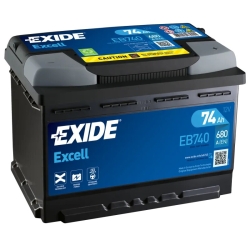 Bateria Exide Excell EB740