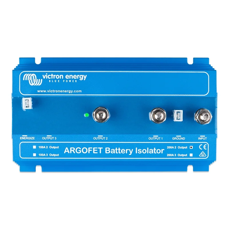 Separador de Bateria Victron Argofet 200-2 para 2 Baterias de 200A