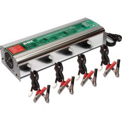 Estación de carga para 4 baterías plomo