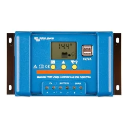 Controlador de Carga Victron BlueSolar PWM-LCD & USB 12/24V 10A