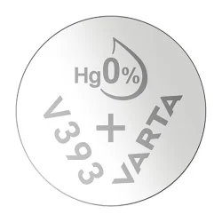 Pilhas Botão Óxido de Prata Varta V393 SR48 (1 Unidade)