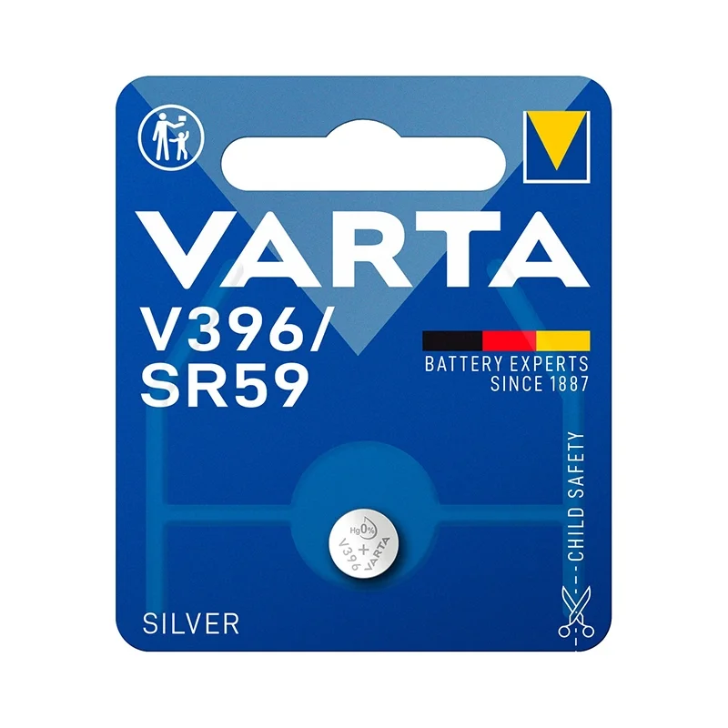 Pilhas Botão Óxido de Prata Varta V396 SR59 (1 Unidade)