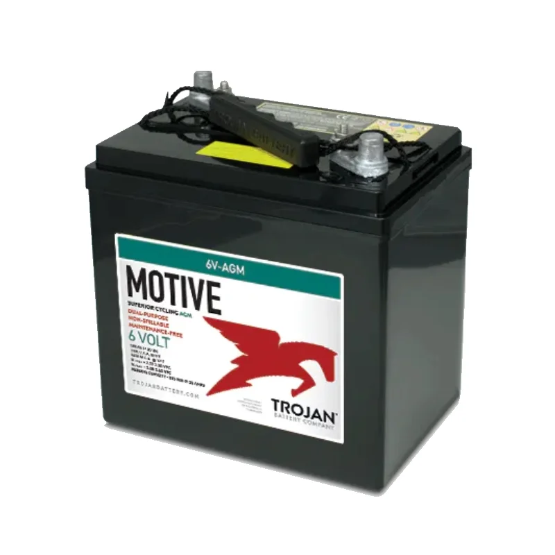 Trojan Motive 6V-AGM 6V 200Ah AGM Bateria de Dupla Função