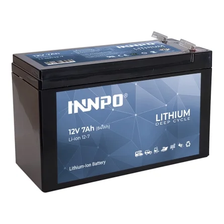 Bateria de Lítio Li-Ion 12V 7Ah