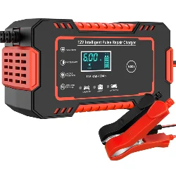 Carregador Inteligente 12V 6A para Baterias de Chumbo