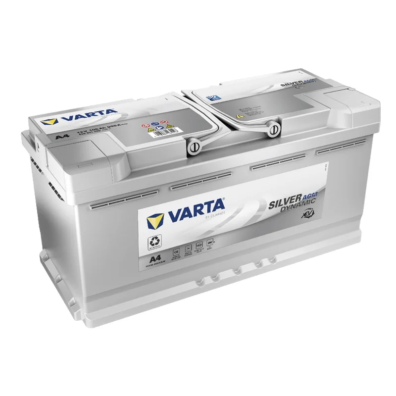 Bateria Varta Silver Dynamic AGM A4 de 105Ah 12V 950A (Substitui Varta AGM F15)