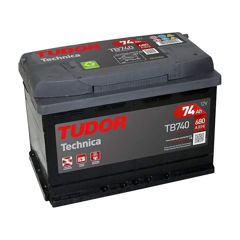 Bateria Tudor Technica TB740