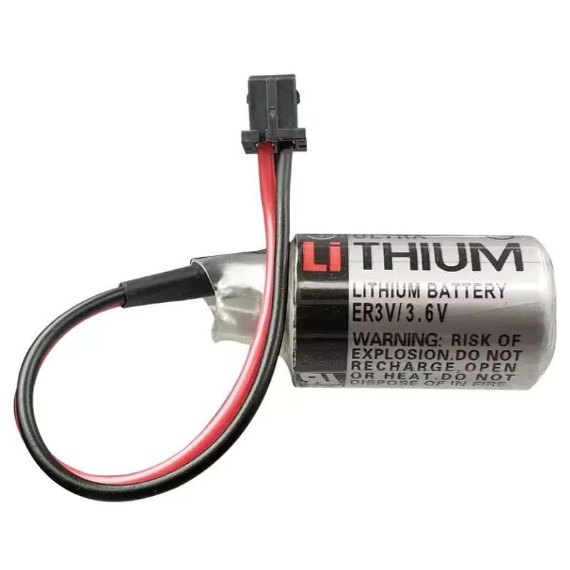 Bateria Lítio ER3V (Pilha + Conector) PLC 3.6V 1200mAh
