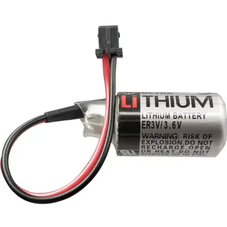 Bateria Lítio ER3V (Pilha + Conector) PLC 3.6V 1200mAh