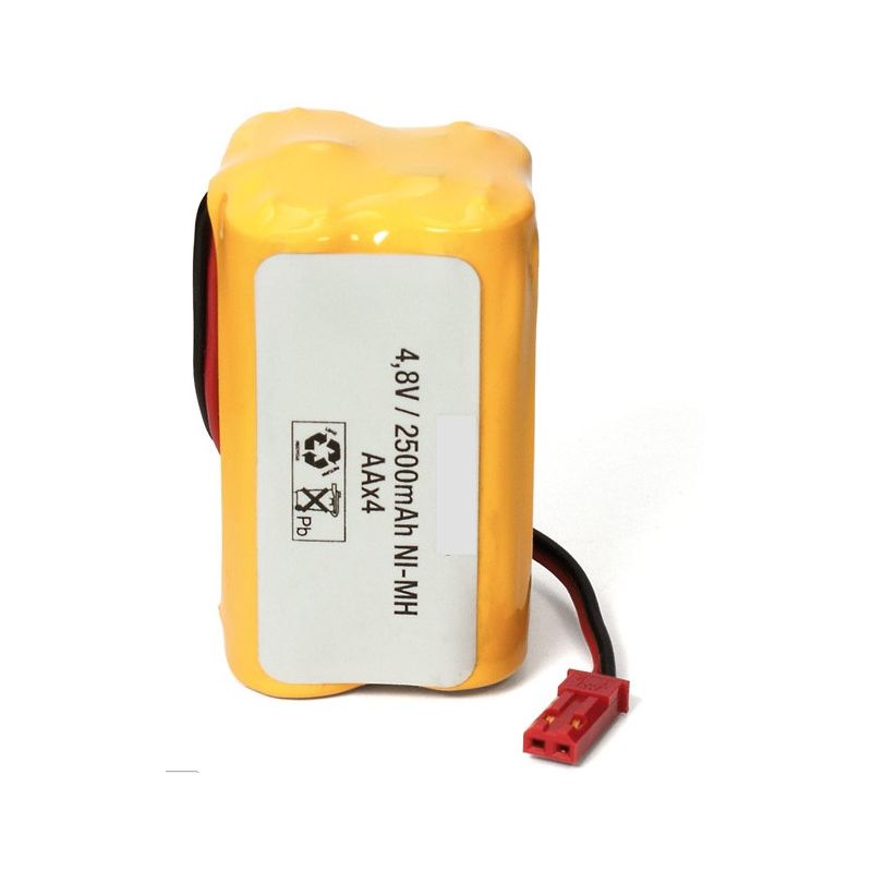 4.8V 2500mah (AA 2+2)