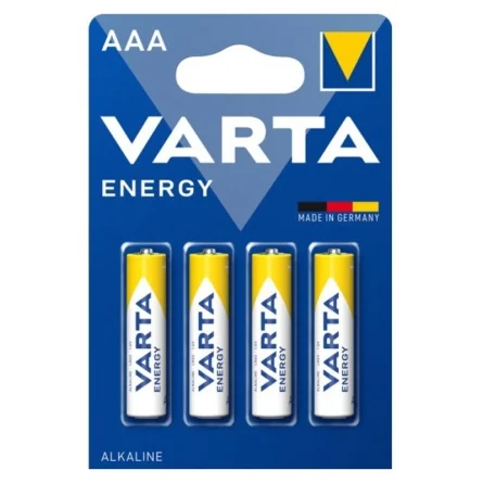 Pilhas Alcalinas Varta Energy AAA (4 Unidades)