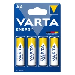 Pilhas Alcalinas Varta AA Energy (4 Unidades)