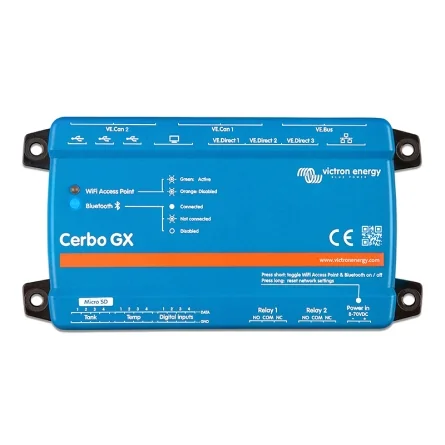 Sistema de monitoramento Victron Cerbo GX MK2