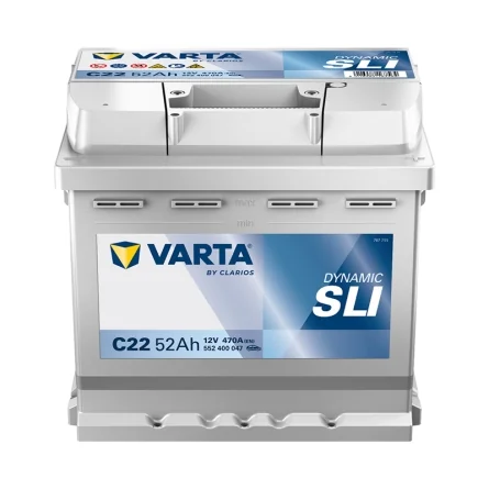 Bateria Varta C22 SLI 52Ah