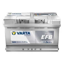 Bateria Varta N80 Start Stop EFB 80Ah