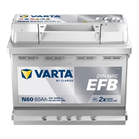 Bateria Varta N60 Start Stop EFB 60Ah