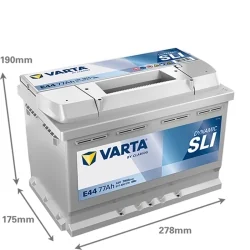 Bateria Varta E44 SLI 77Ah