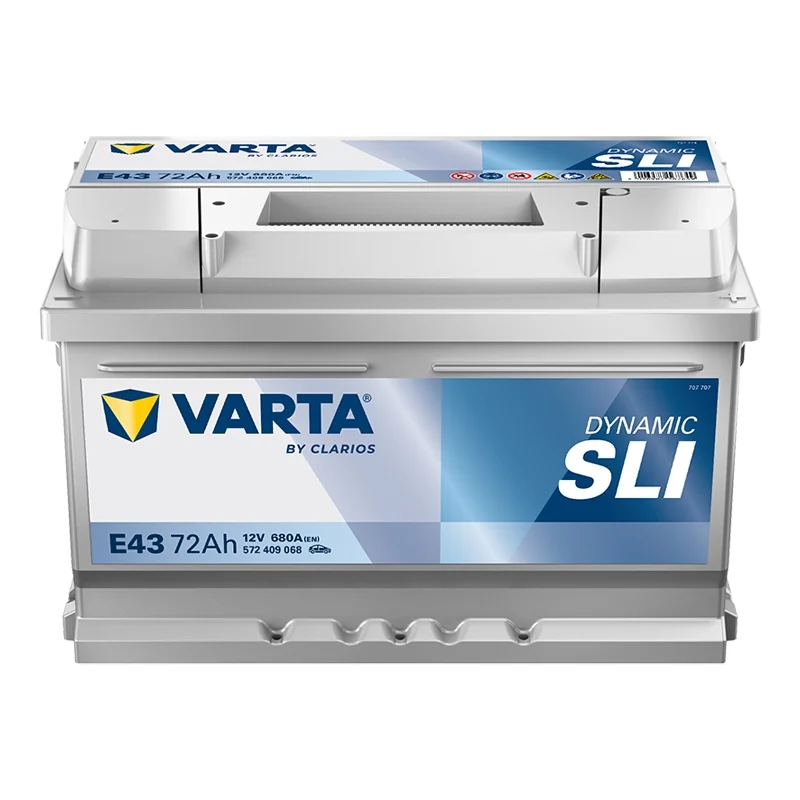 Bateria Varta E43 SLI 72Ah