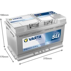 Bateria Varta F19 SLI 85Ah