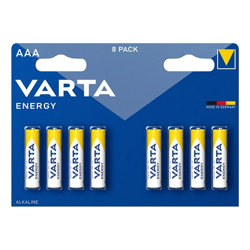 Pilhas Alcalinas Varta Energy AAA (8 Unidades)
