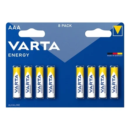 Pilhas Alcalinas Varta Energy AAA (8 Unidades)