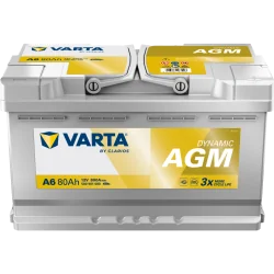 Varta A6 Start Stop AGM 80Ah